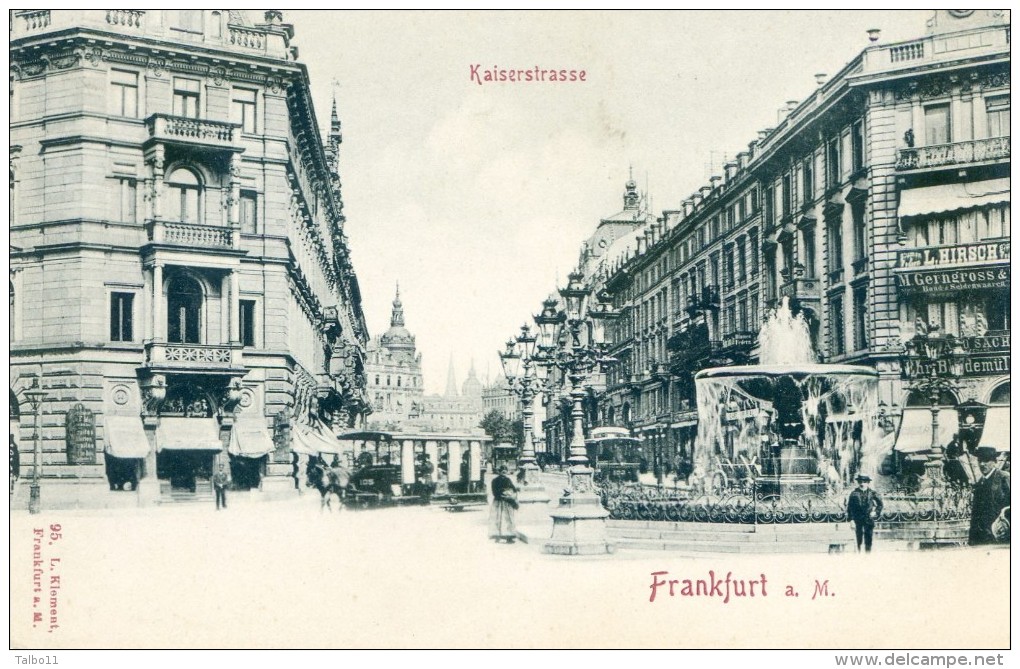 Frankfurt A. Main- Kaiserstrasse - Autres & Non Classés