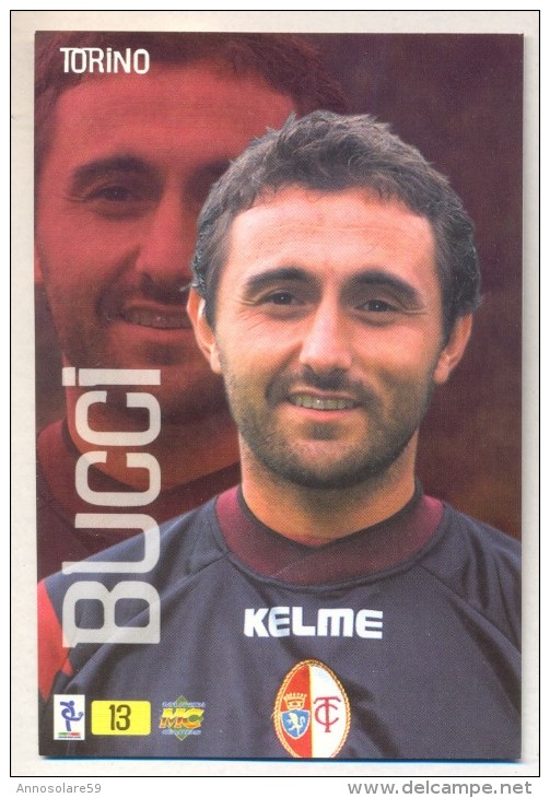 CARDS - FIGURINA/STICKERS TOP CALCIO 2000 MC - N. 13 - BUCCI - TORINO - LEGGI - Catalogus