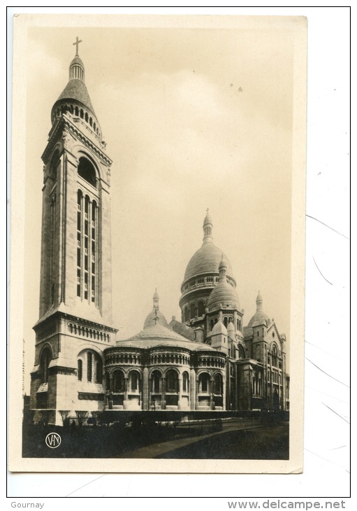 Paris  - Basilique Du Sacré Coeur - Le Campanile Et Porte Ouest (n°9) - Sacré Coeur