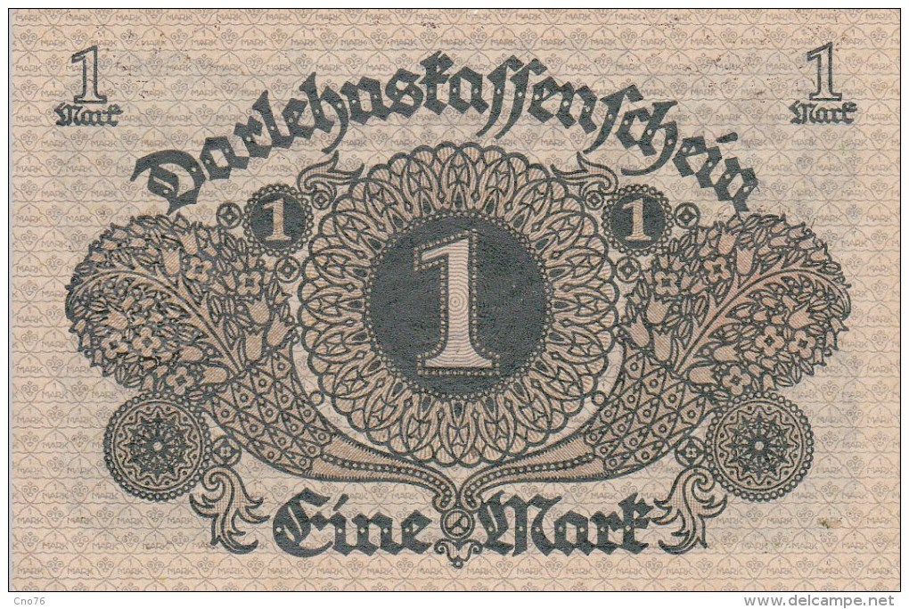 Billet Allemagne 1 Mark Du 01 - 03 - 1920 - Administration De La Dette