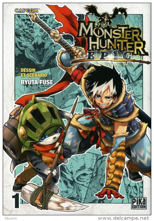 Monster Hunter Epic T1 - Ryûta Fuse - Mangas [french Edition]