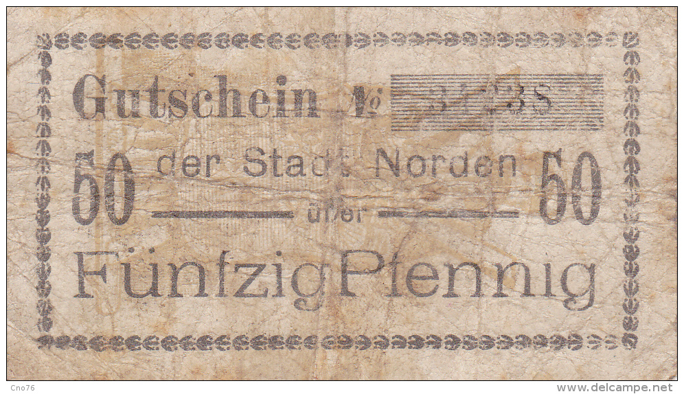 Billet Allemagne 50 Pfennig Du 01 08 1918 - Deutsche Golddiskontbank