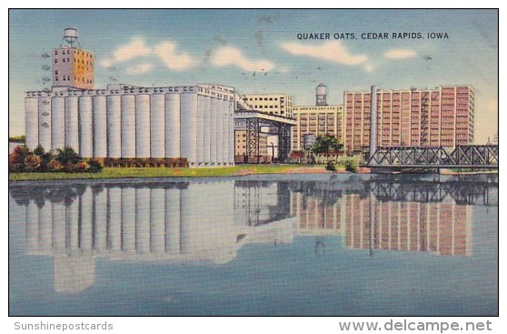 Quaker Oats Cedar Rapids Iowa 1940 - Cedar Rapids