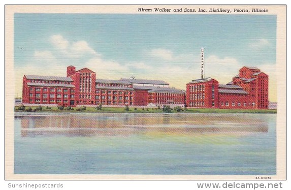 Hiram Walker And Sons Inc Distillery Peoria Illinois - Peoria