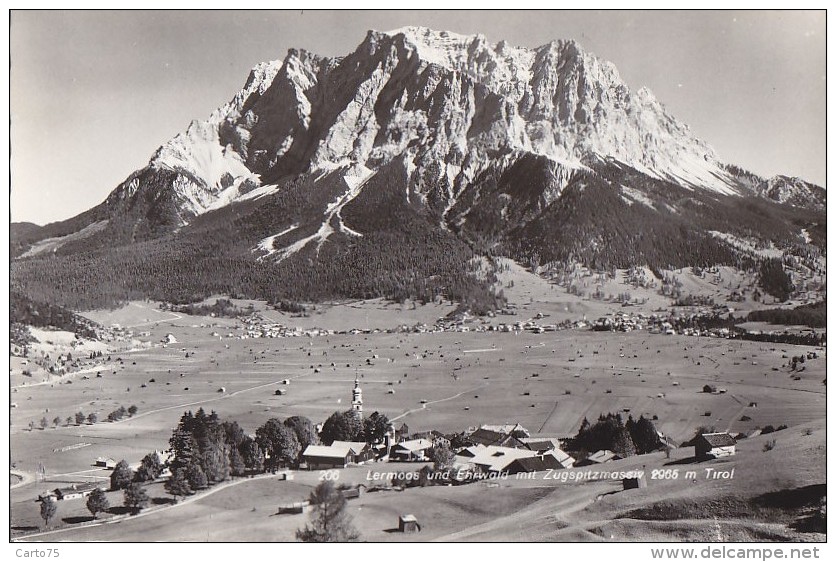 Autriche - Lermoos Und Ehrwald Mit Zugspitzmassiv - Lermoos