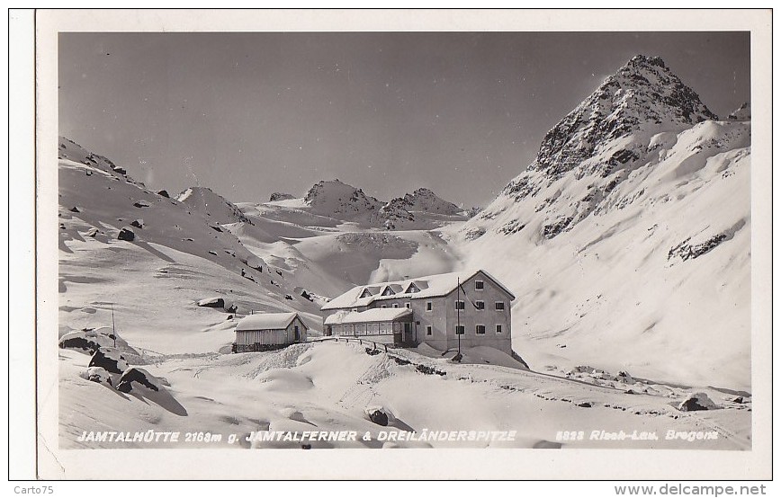 Autriche - Galtür - Jamtalhütte - Postmarked 1936 - Galtür