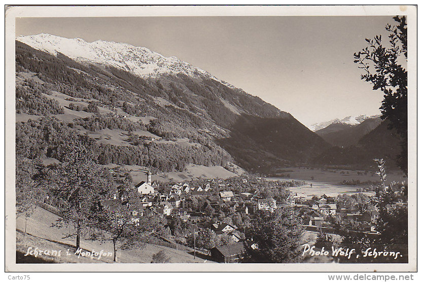 Autriche - Schruns I. Montafon - Panorama - 1934 - Schruns