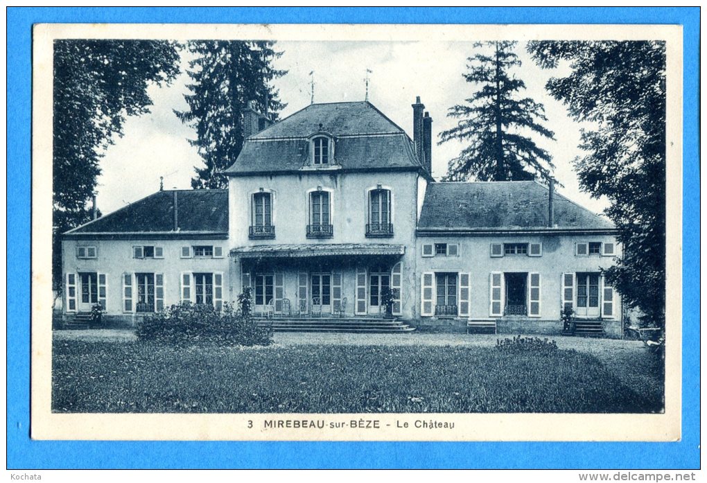 EGG1053, Mirebeau-sur-Bèze, Le Château , Circulée 1933 - Mirebeau