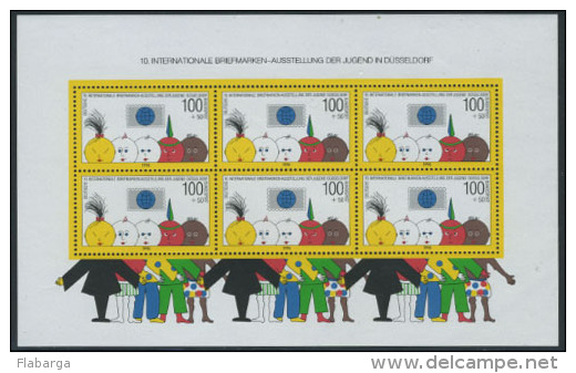 Año 1990 Exposicion De Dusseldorf MNH Yvert Hoja 20 - 1981-1990