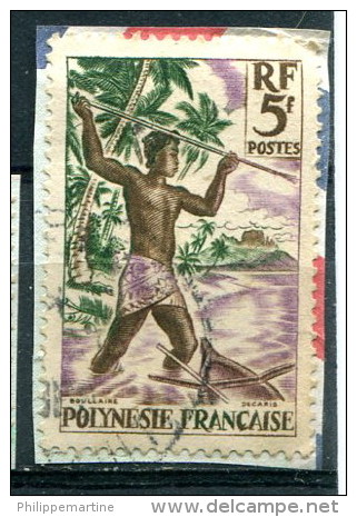 Polynésie Française 1958-60 - YT 6 (o) Sur Fragment - Usados