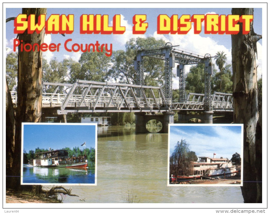 (PF 275) Australia - VIC - Swan Hill And Bridge - Swan Hill