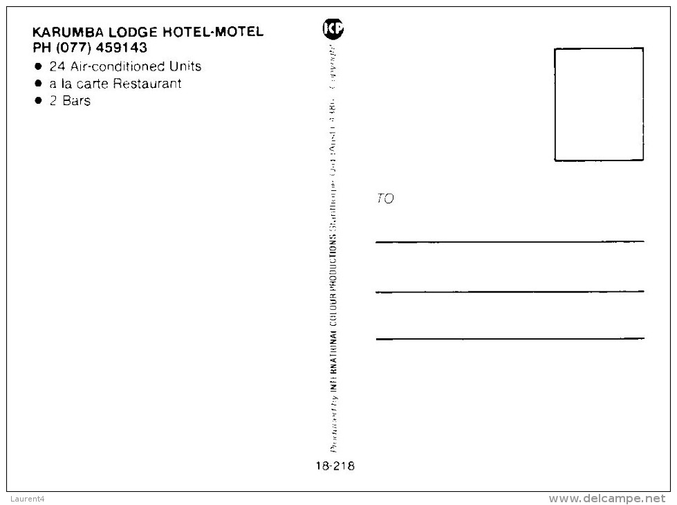 (PF 275) Australia - QLD - Kurumba Lodge Hotel - Far North Queensland
