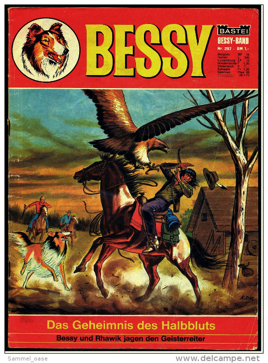 Bastei Comic  -  Bessy Nr. 297 ( Das Geheimnis Des Halbbluts ) Von Ca. 1972 - Autres & Non Classés