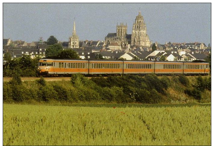 ORNE ARGENTAN  SNCF TURBOTRAIN RTG - Argentan