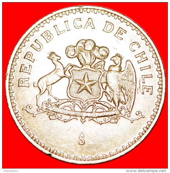 * STAR: CHILE ★100 PESOS 1987So! LOW START ★ NO RESERVE! - Chile