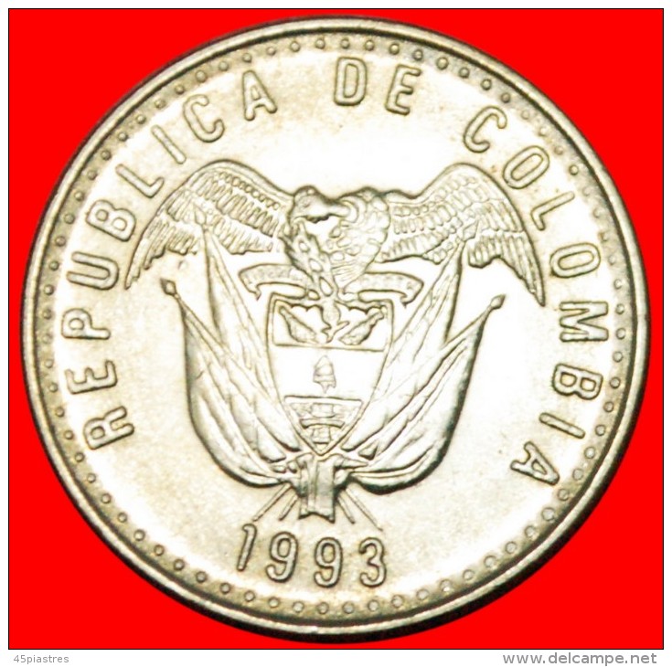 * SHIPS (1989-2009): COLOMBIA  50 PESOS 1993 DIES 1+A! LOW START NO RESERVE! - Kolumbien