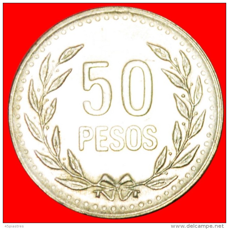 * SHIPS (1989-2009): COLOMBIA  50 PESOS 1993 DIES 1+A! LOW START NO RESERVE! - Kolumbien