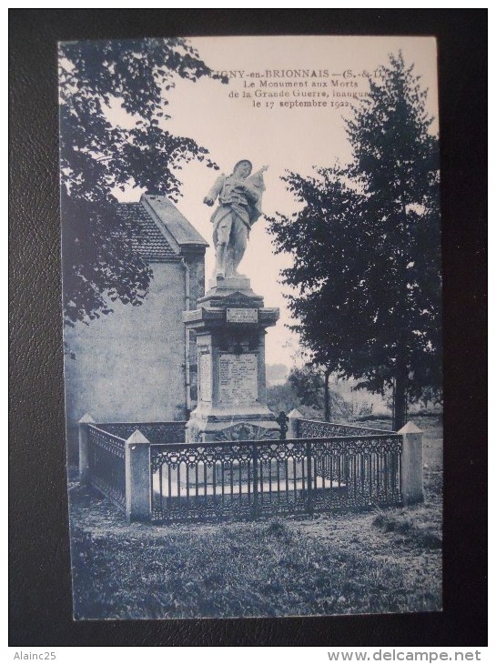 LIGNY EN BRIONNAIS -(S Et L)  Le Monument Aux Morts - Otros & Sin Clasificación