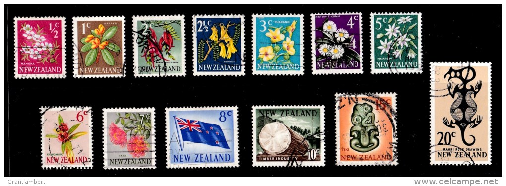 New Zealand 1967 Decimal Currency Part Set To 20c Used - - Used Stamps