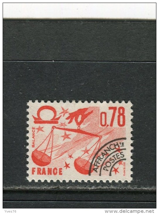 FRANCE - Y&T Préoblitéré N° 155** - Signe Du Zodiaque - Balance - 1964-1988
