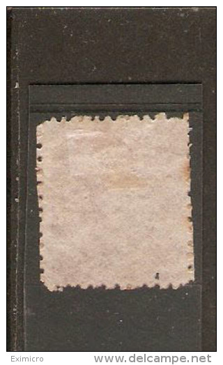 TURKS ISLANDS 1867 1d Dull Rose SG 1 Perf 11 - 12½  No Watermark MINT NO GUM Cat £65 - Turks And Caicos