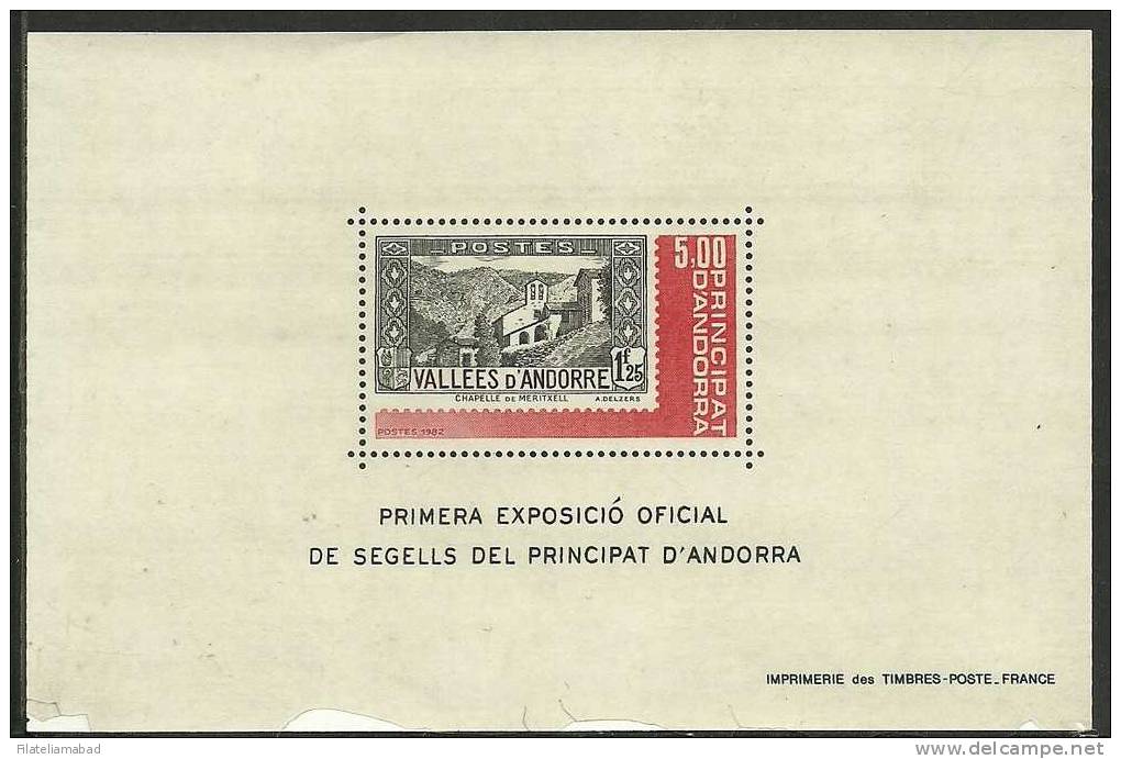 ANDORRA- ESTOS SELLOS O SIMILARES SIN FIJASELLOS+++ CATALOGO M.ABAD  Nº 304 - Blocks & Sheetlets