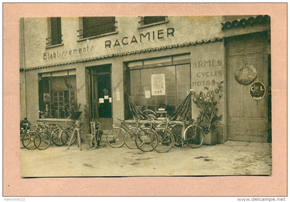 ARDECHE - ETABLES Prés TOURNON SUR RHÔNE / ANNONAY - CREMOLLIERE - LES Ets RACAMIER - ARMES / CYCLES / MOTOS PEUGEOT - Autres & Non Classés