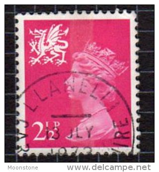 GB Wales 1971-93 2½p Regional Machin, Used (SG13) - Wales