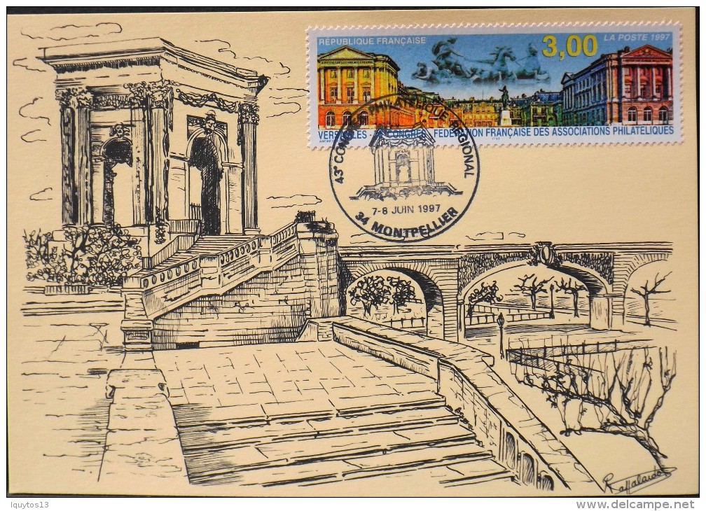 FRANCE - 1997 - 43e Congrés Philatélique Régional - Montpellier Le 07 & 08.06.1997 - En Parfait Etat - - Briefmarkenausstellungen