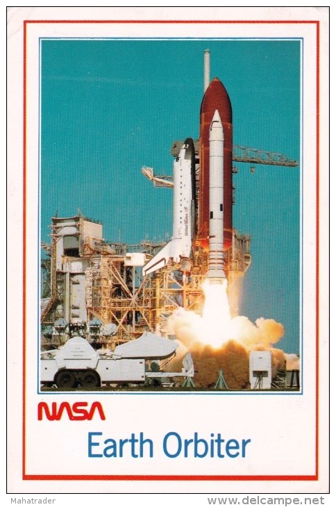 USA - Florida - NASA Earth Orbiter Discovery- John F. Kennedy Space Center Spaceship Space Shuttle/ Stamp Igor Sikorsky - Espace