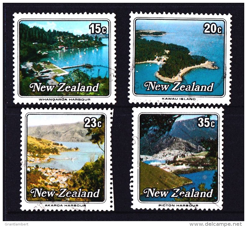 New Zealand 1979 Small Harbours Set Of 4 Used - Used Stamps