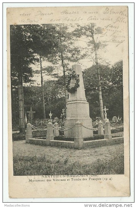 Nanteuil Le Haudouin (60.Oise) Le Monument - Nanteuil-le-Haudouin