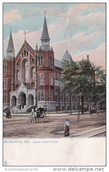 Sacred Heart Church Augusta Georgia 1917 - Augusta