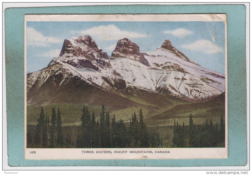 THREE  SISTERS  -  ROCKY  MOUNTAINS   -  1948  - - Autres & Non Classés