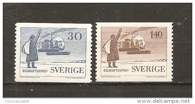 Suecia-Sweden Nº Yvert  Aéreo-8-9 (MNH/**) - Nuovi