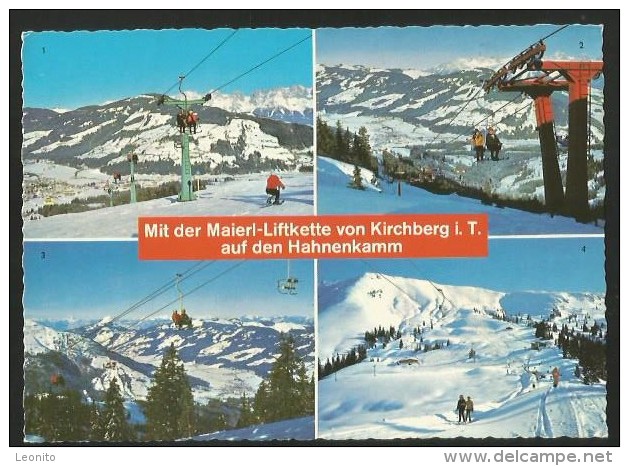 MAIERL-LIFTKETTE Kirchberg Tirol Hahnenkamm Alpengasthof MAIERL 1980 - Kirchberg