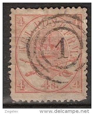 Danmark 1864, Mi. 13 - Used Stamps