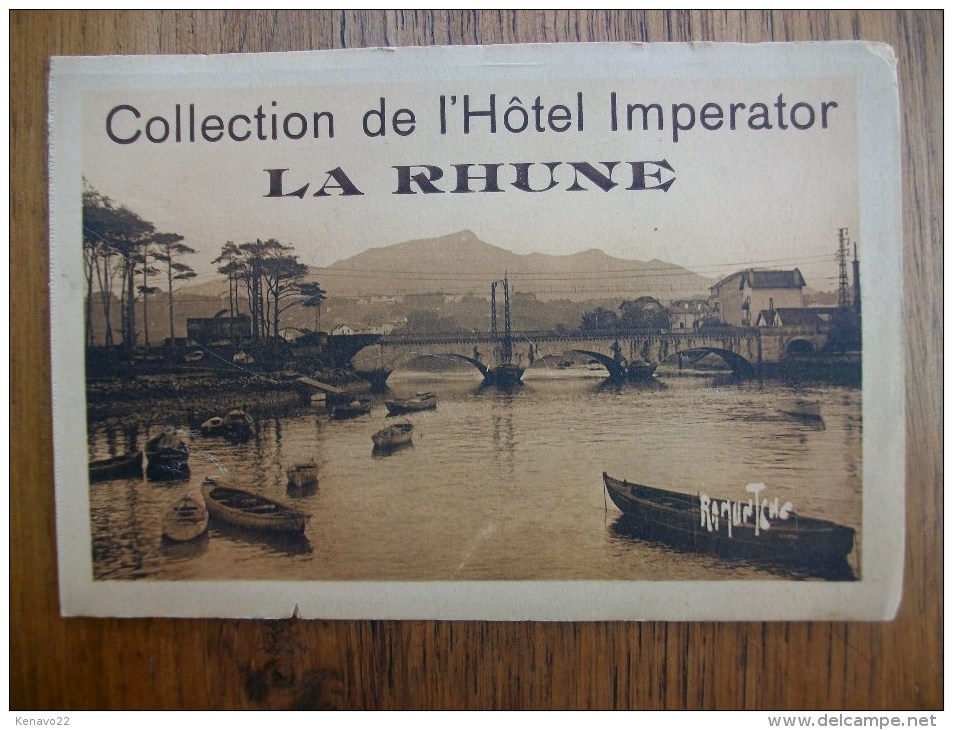 Carte Très Rare Collection De L´hôtel Imperator La Rhune - Altri & Non Classificati