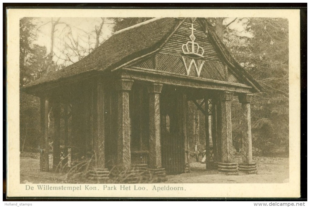 APELDOORN * Willemstempel *  ANSICHTKAART * POSTCARD * CPA *   (3662b) - Apeldoorn