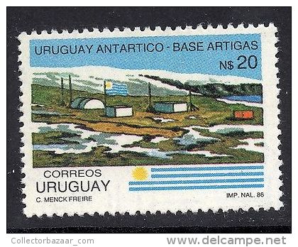 ANTARCTIC SCIENTIFIC STATION POLAR EXPLORATION URUGUAY Sc#1239 MNH STAMP - Uruguay