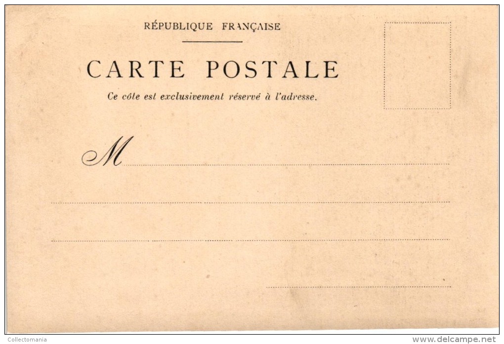 15 Postcards  Jeanne d' Arc Editor Pub Chocolaterie d' Aiguebelle France