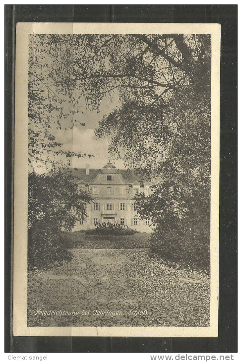 856b * FRIEDRICHSRUHE * BEI OEHRINGEN * SCHLOSS **!! - Oehringen