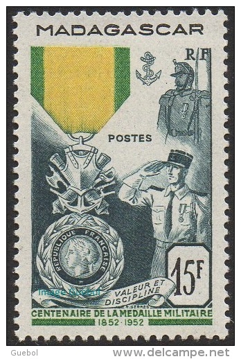 Détail De La Série - Médaille Militaire Madagascar N° 321 ** - 1952 Centenaire De La Médaille Militaire