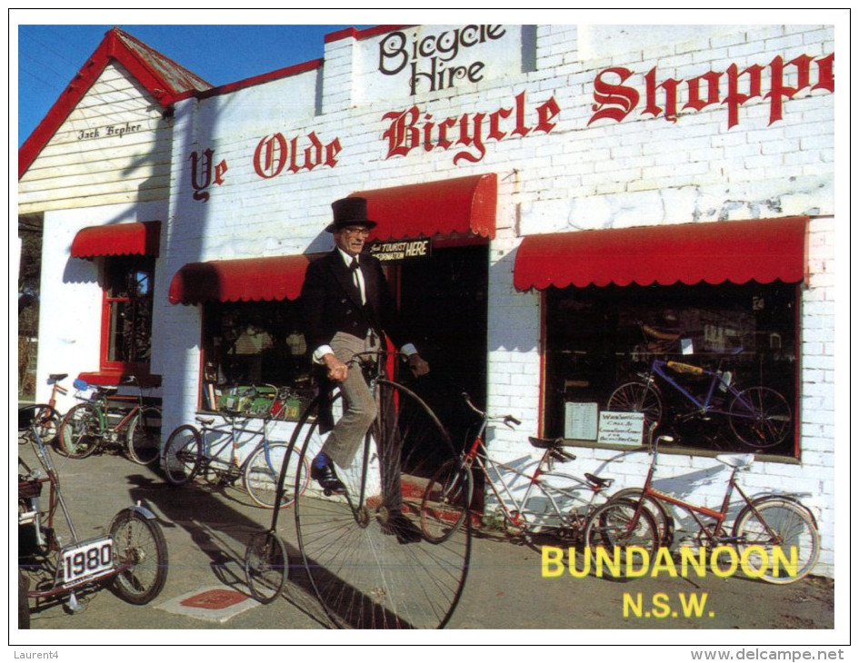 (PF 818) Australia - NSW - Bundanoon Olde Bicycle Shoppe  - Cycle - Vélo - Bicyclette - Altri & Non Classificati