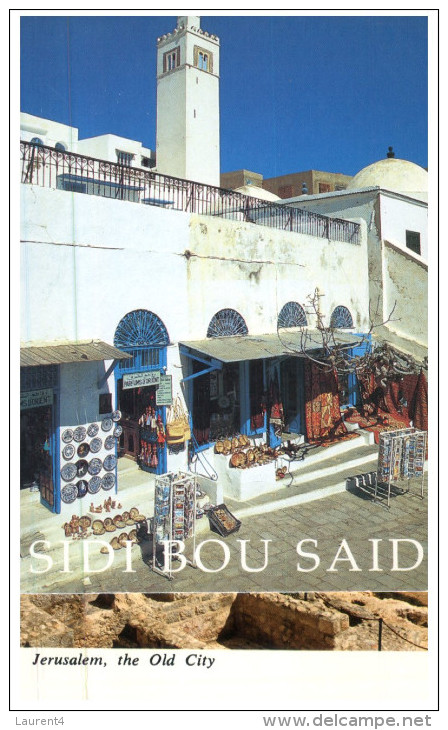 (678) Islam - Sidi Bou Said Famous Minaret - Islam