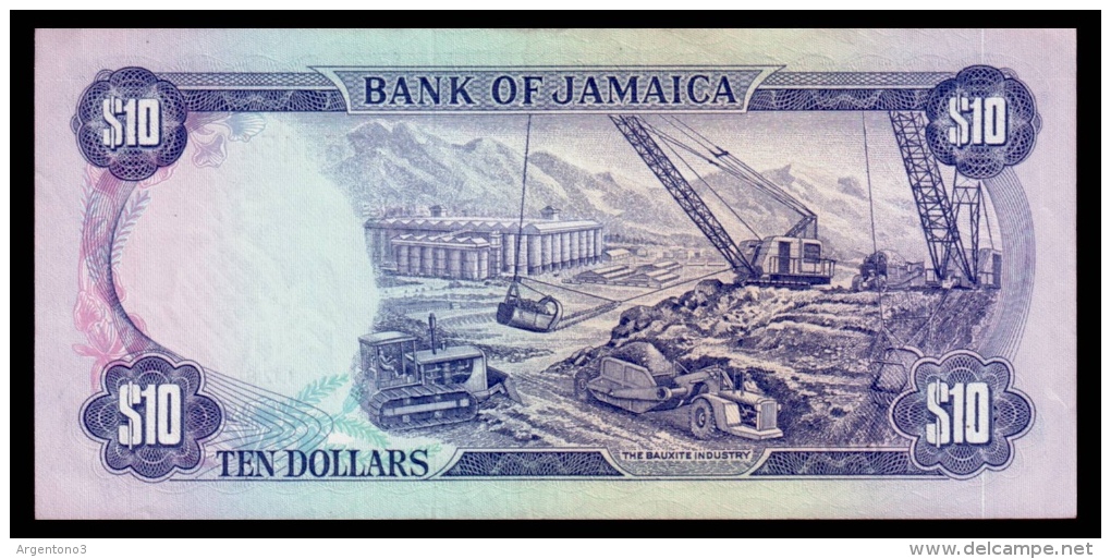 Jamaica 10 Dollars 1981 XF+ - Jamaica