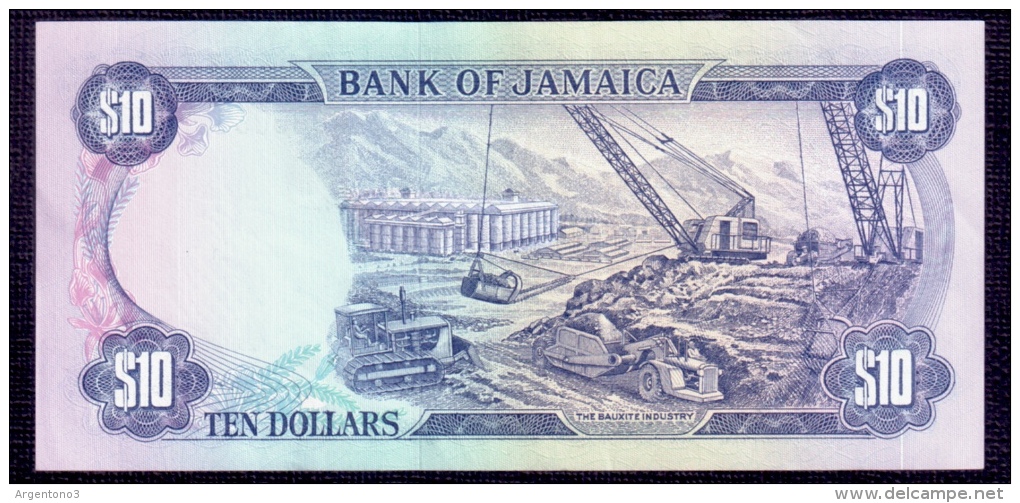 Jamaica 10 Dollars 1981 XF-aUNC - Jamaica