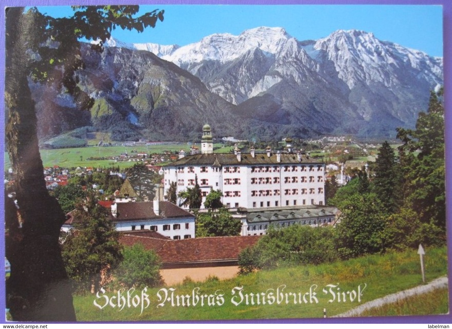 AUSTRIA INNSBRUCK AMBRAS CASTLE TIROL PICTURE POSTCARD PC CP AK CARTE POSTALE ANSICHTSKARTE CARD CARTOLINA POSTKARTE INN - Brixlegg