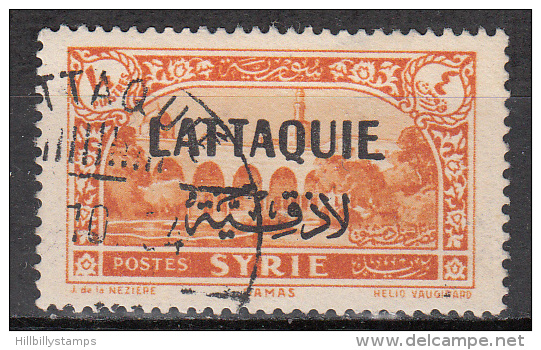 Latakia    Scott No   14       Used      Year   1931 - Usados