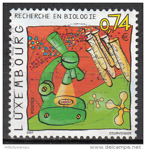 Luxembourg     Scott No   1065     Used    Year   2001 - Oblitérés